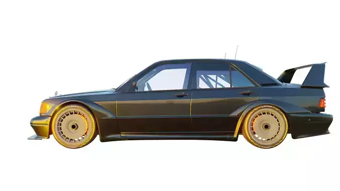 Mercedes 190E Evo2 DTM 3D model
