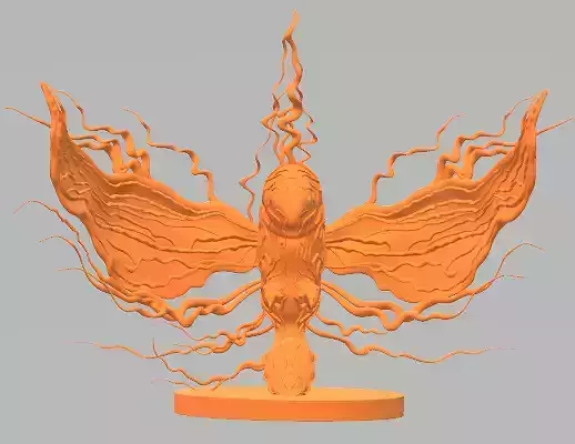 Lightning Phoenix SI Firebird 3D print model