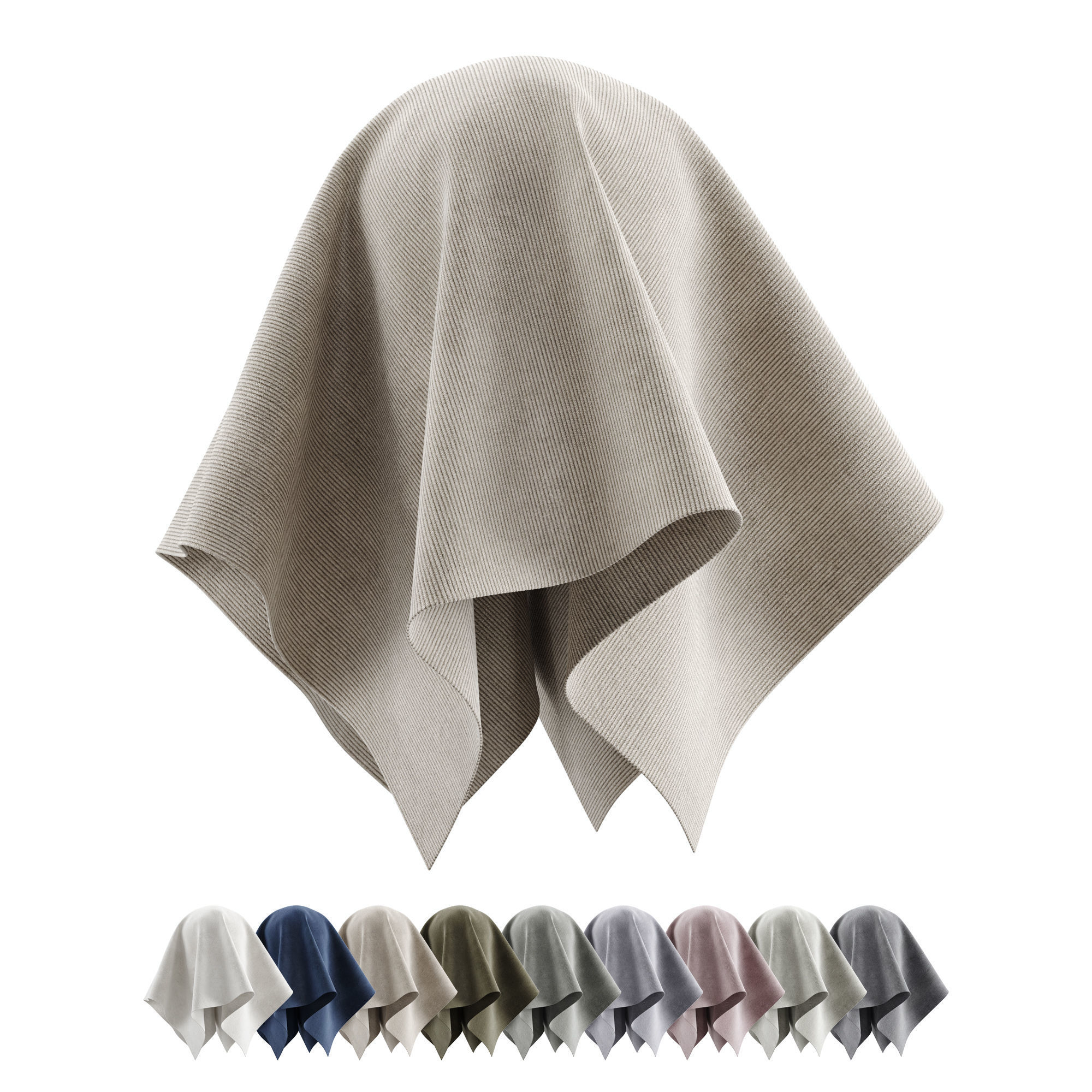 Bolia Textile Velour Linea Texture_3