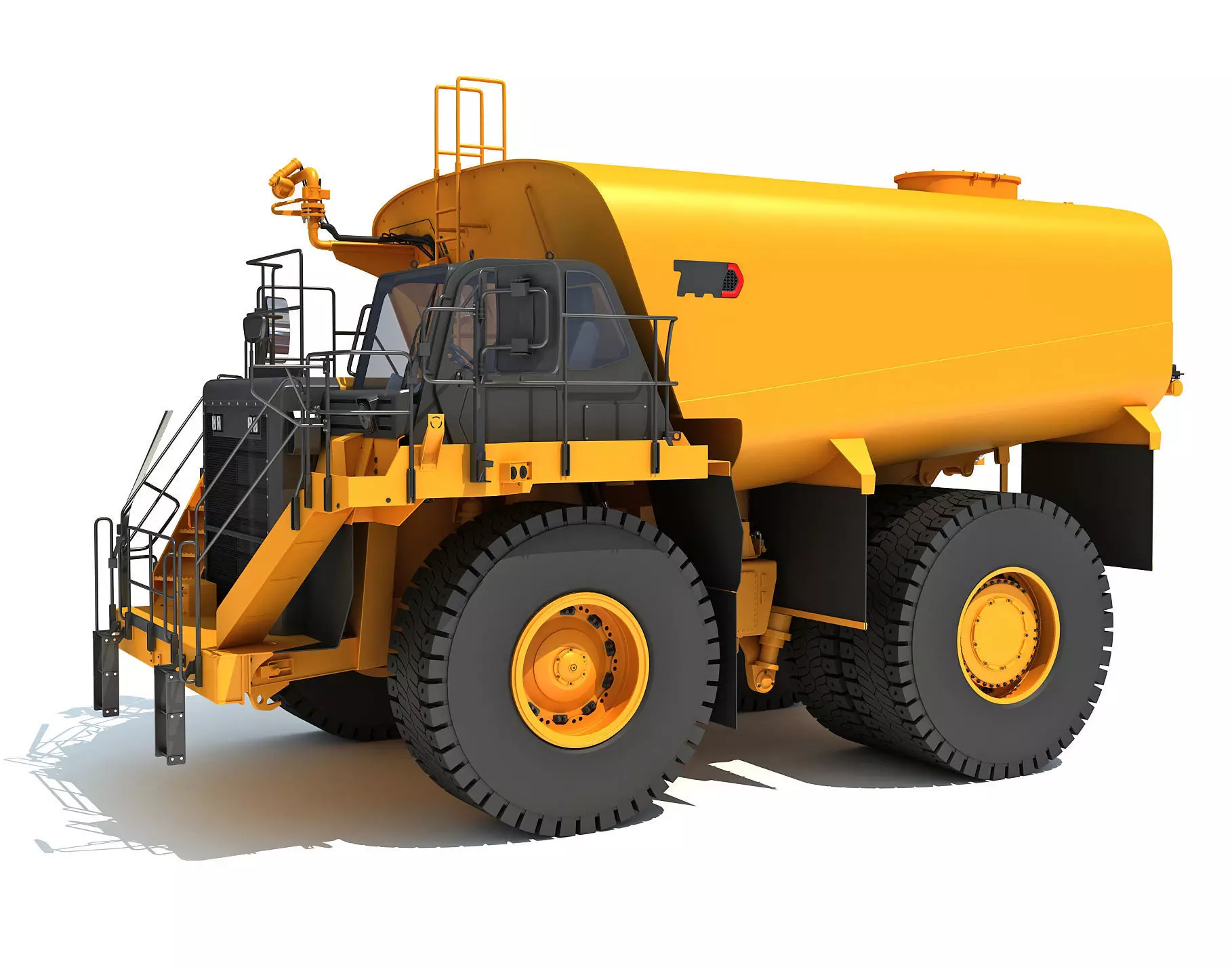 Off Highway Water Truck 3D model_0