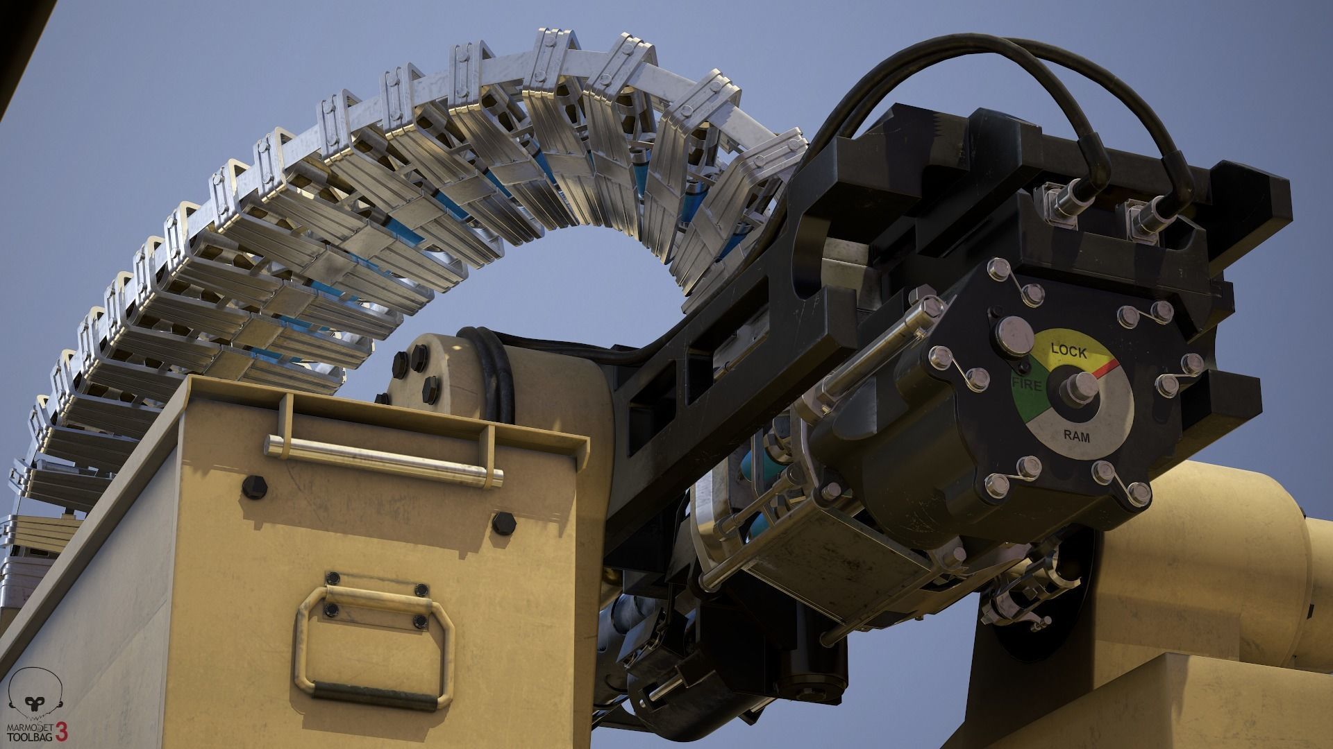 M230LF machine gun 3D model_10