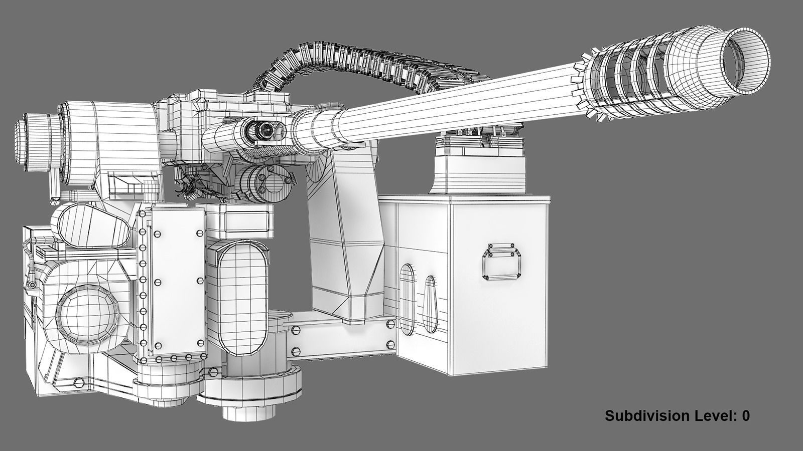 M230LF machine gun 3D model_18