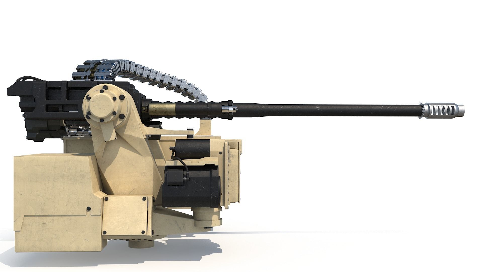 M230LF machine gun 3D model_5