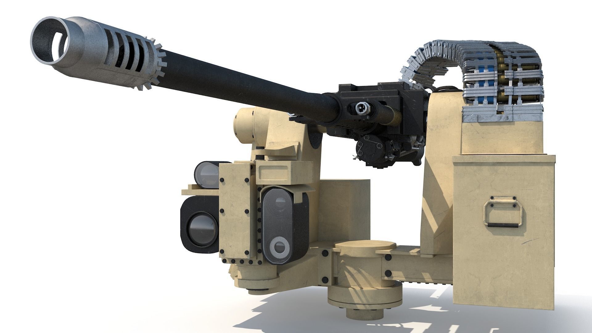 M230LF machine gun 3D model_2
