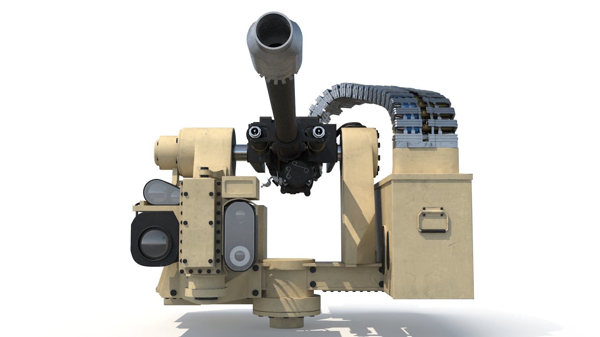 M230LF machine gun 3D model_4