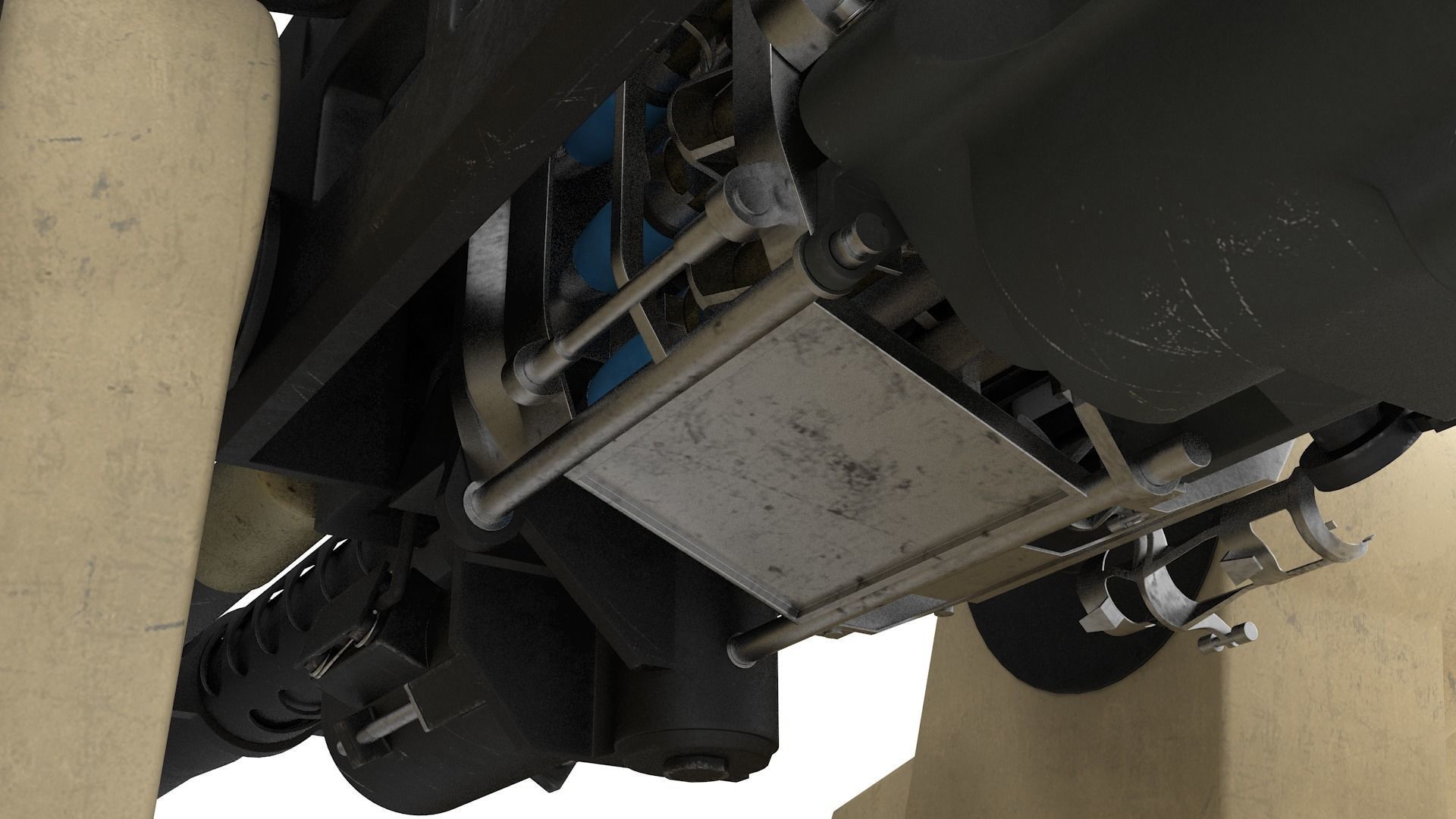 M230LF machine gun 3D model_17