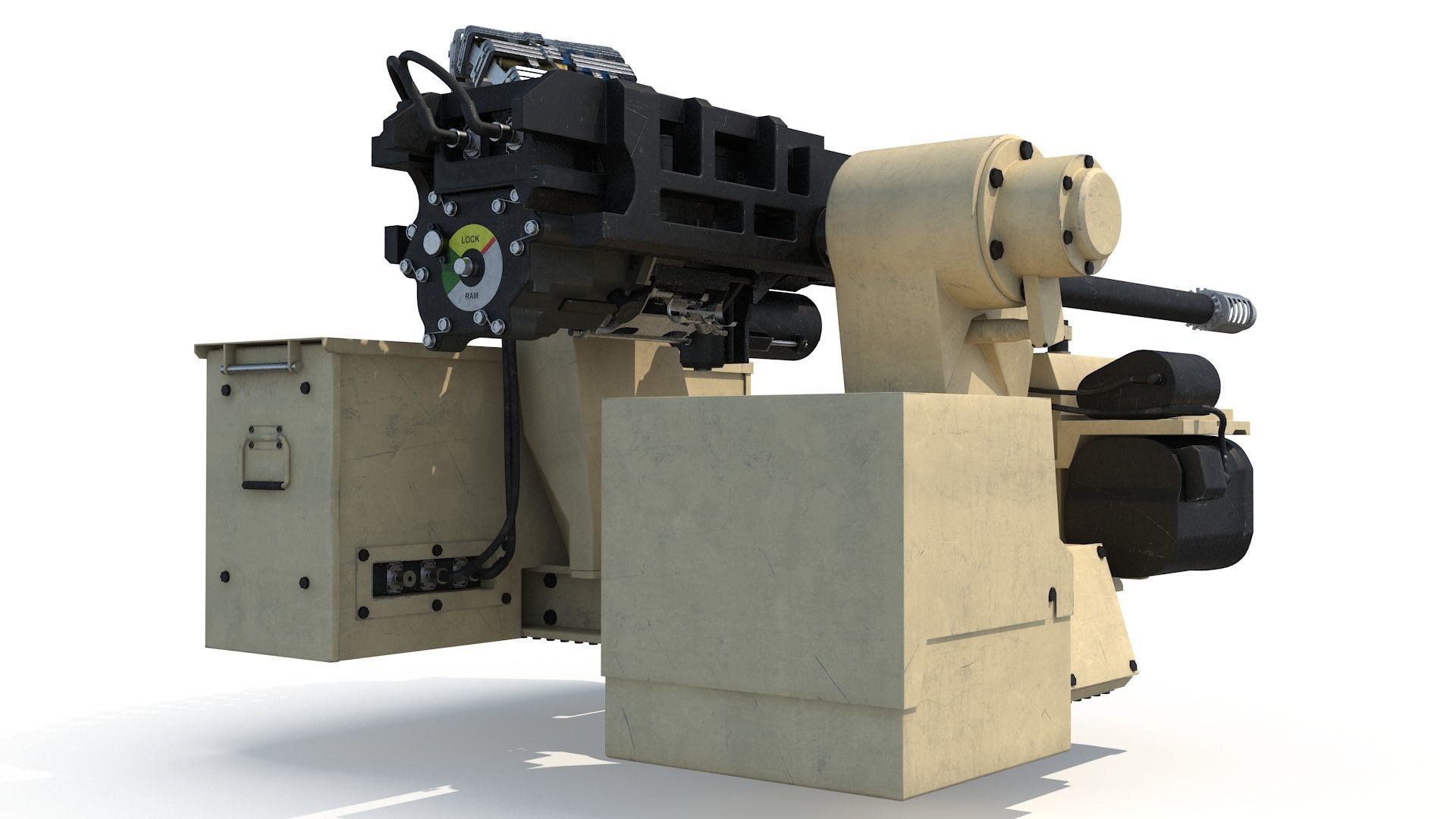 M230LF machine gun 3D model_8