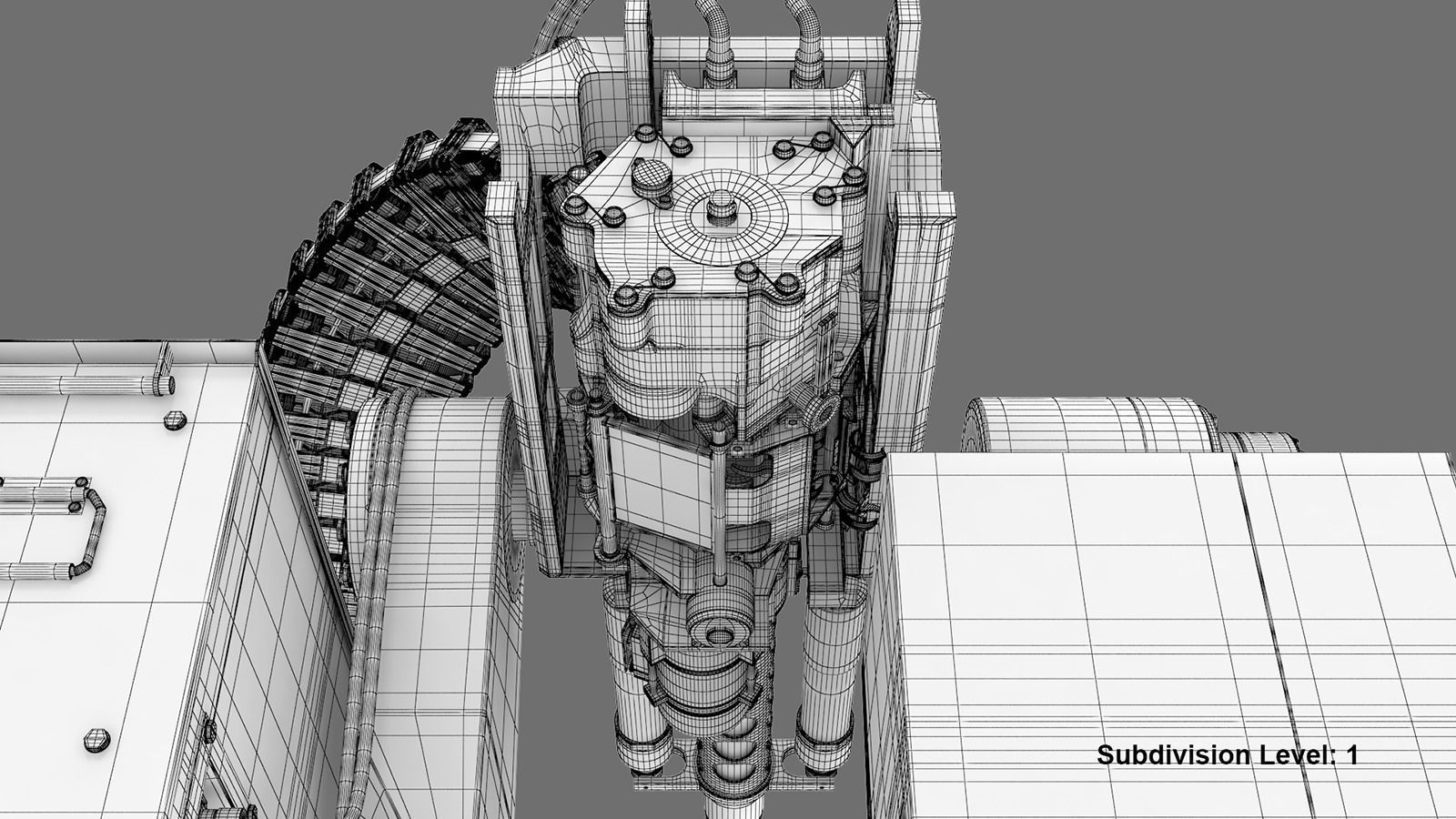 M230LF machine gun 3D model_27