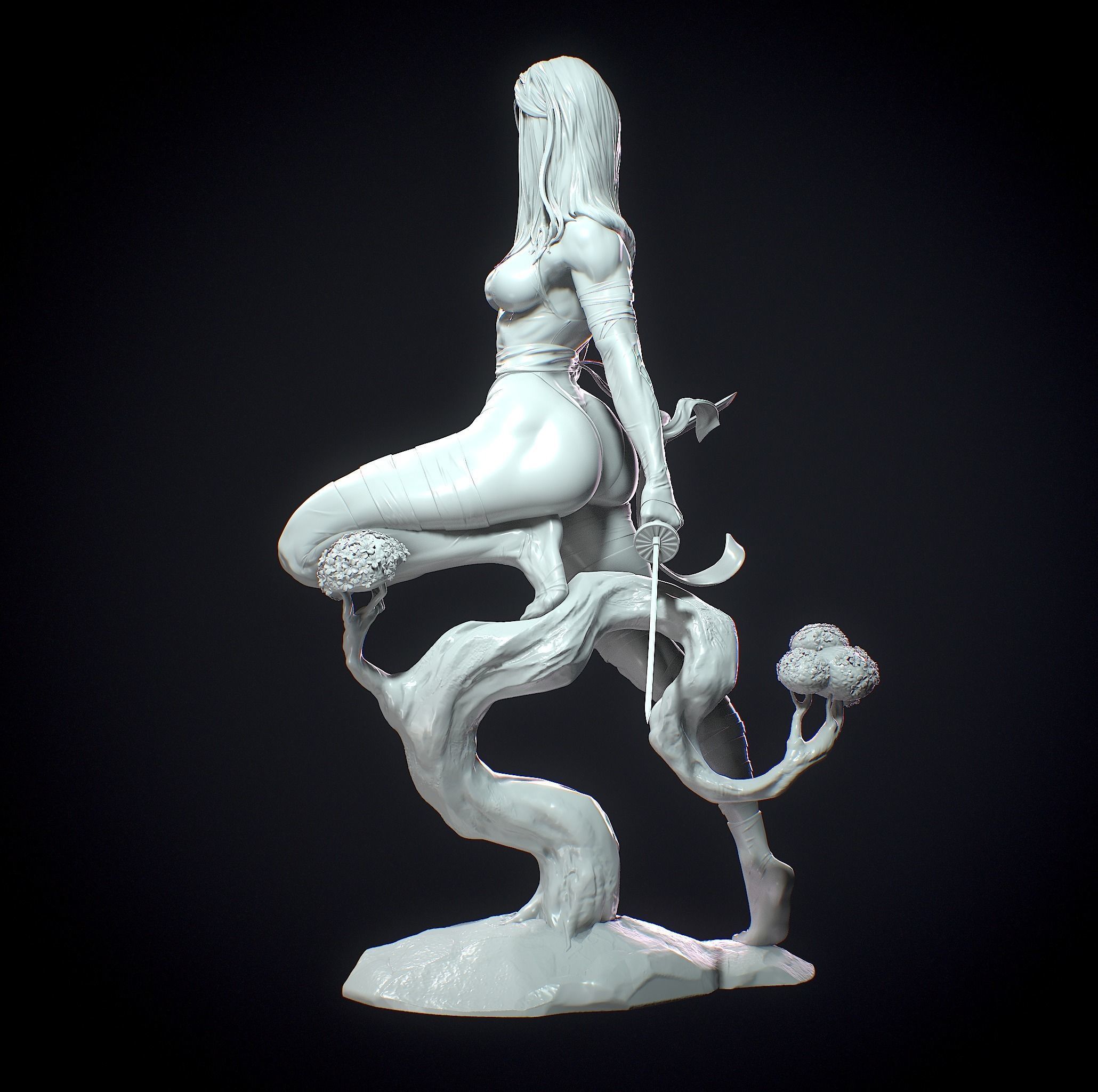 Psylocke with NSFW 3D print model_14