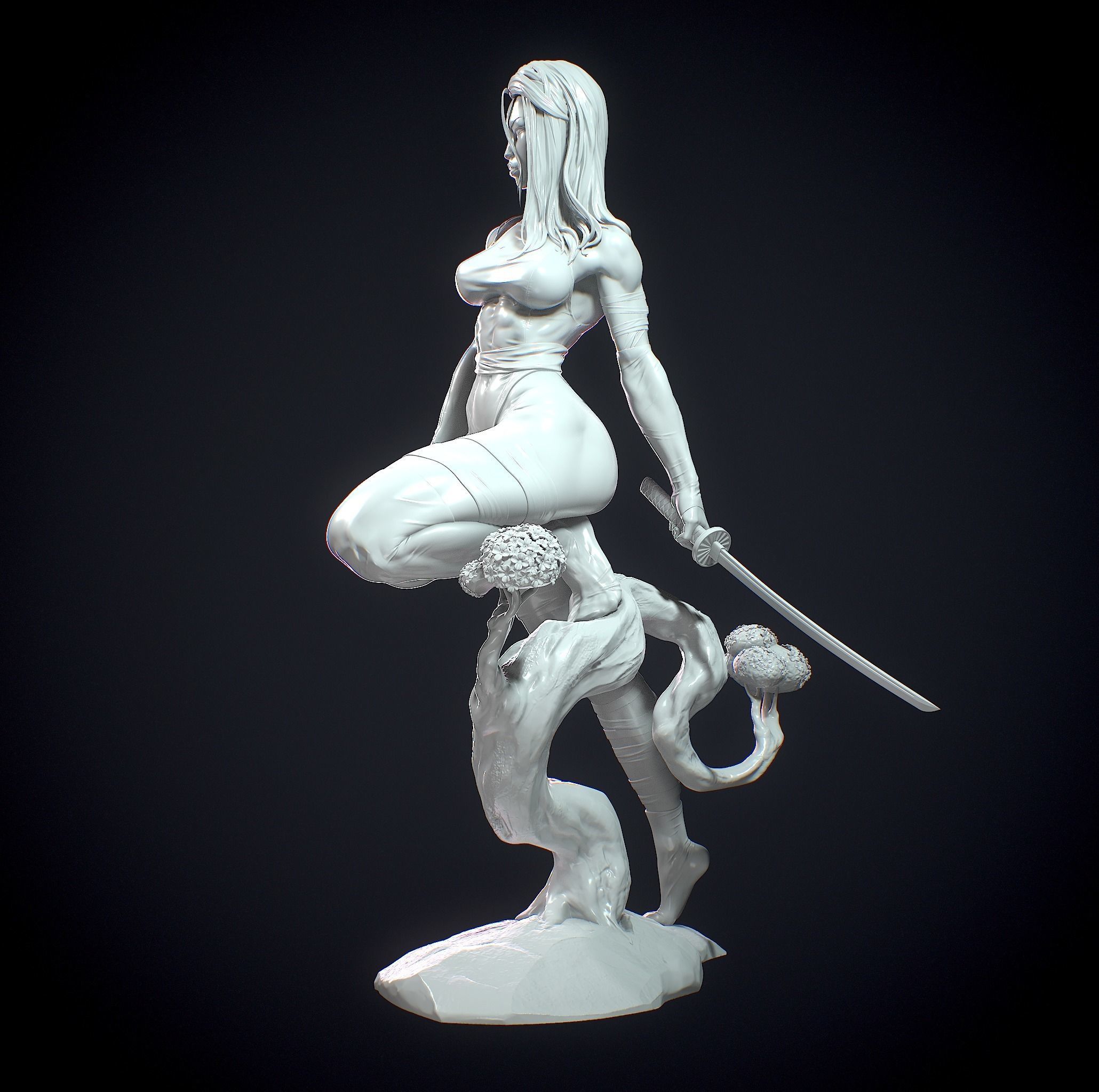 Psylocke with NSFW 3D print model_15