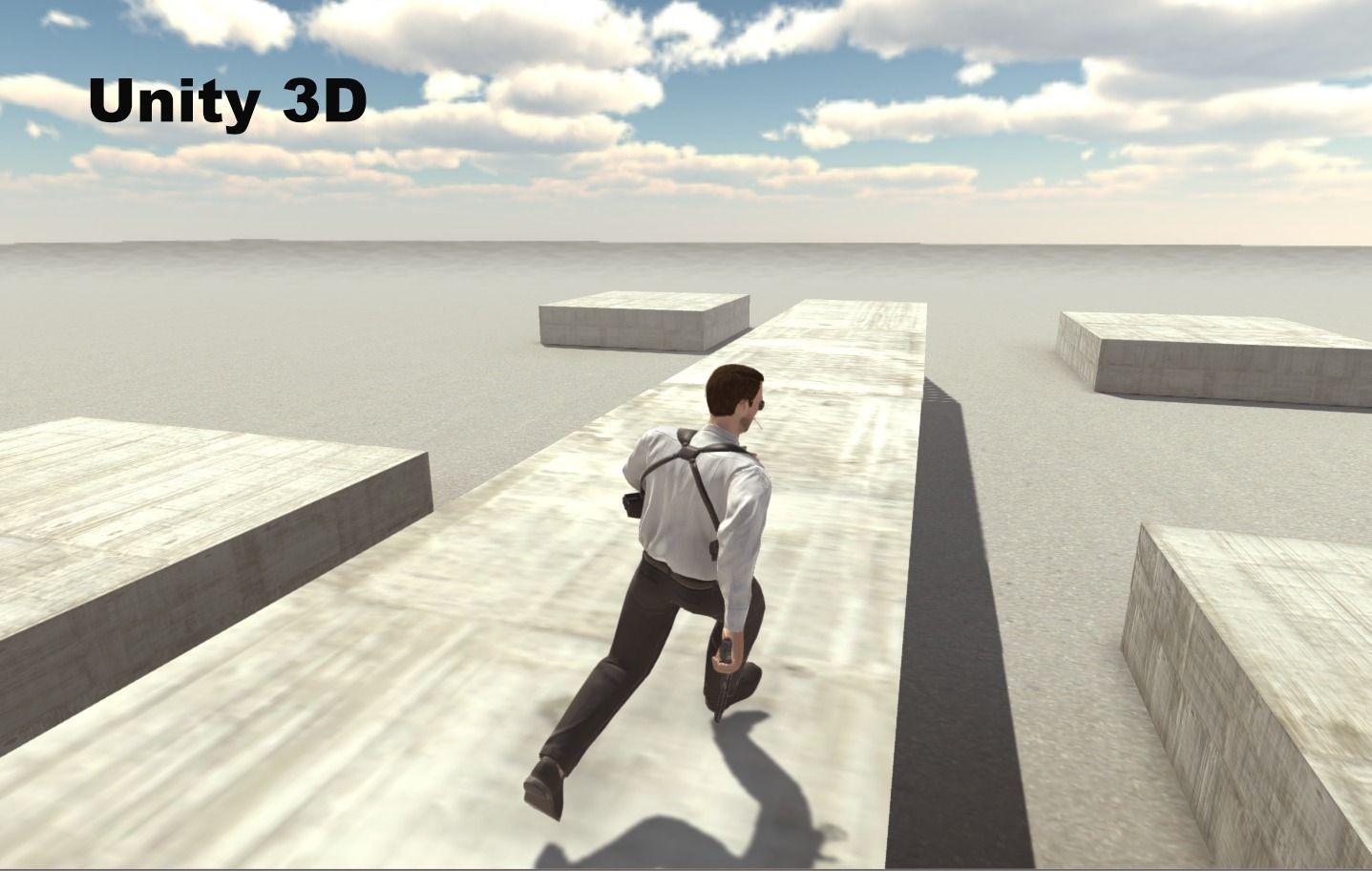 Secret Agent Low-poly 3D model_6