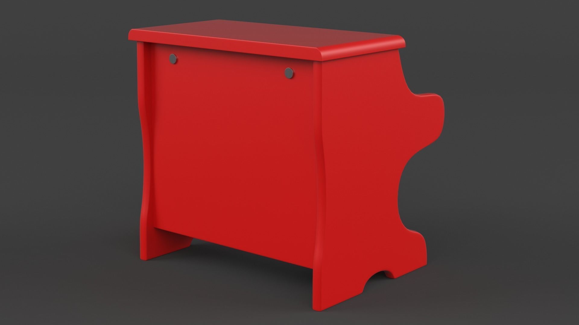Toy Piano 3D model_4