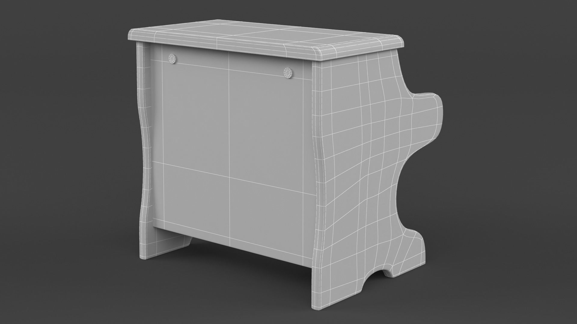 Toy Piano 3D model_10