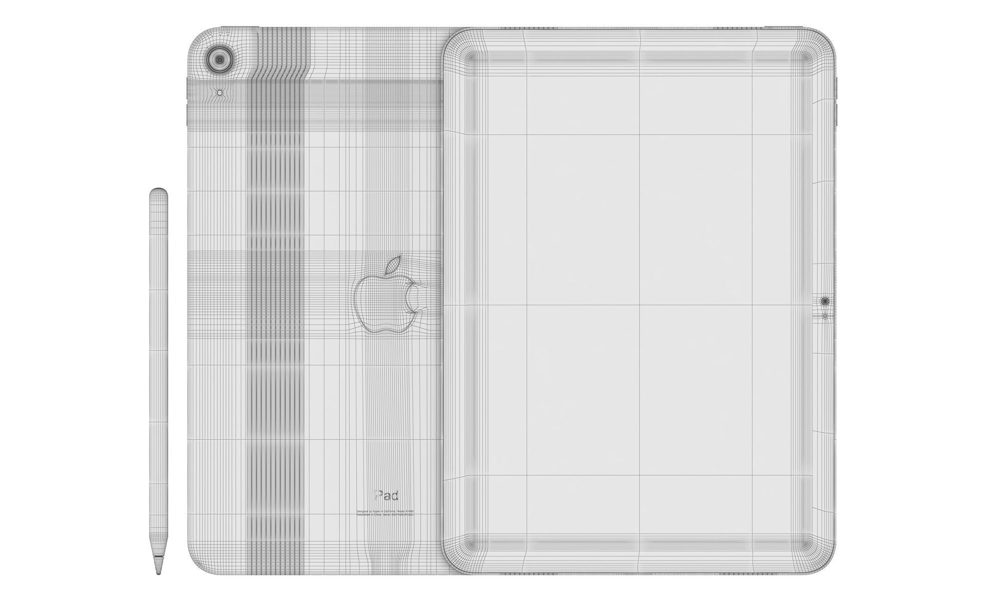  Apple iPad 10th generation 3D model_20