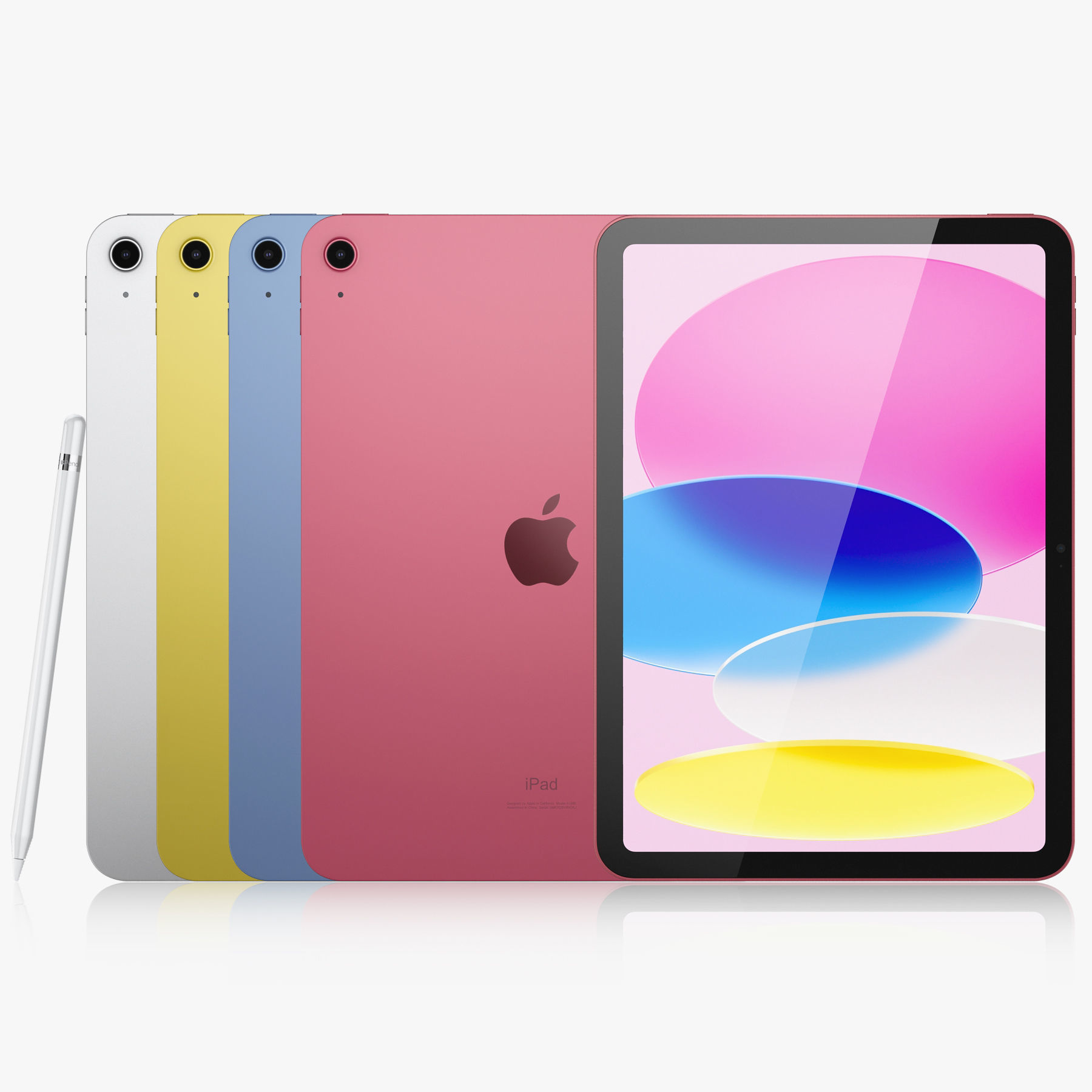  Apple iPad 10th generation 3D model_1