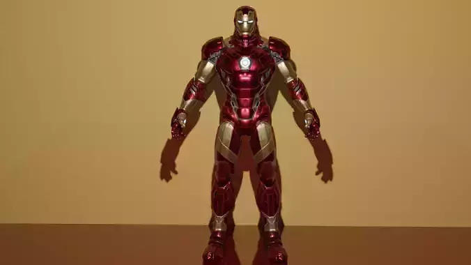 Ironman iron man on table