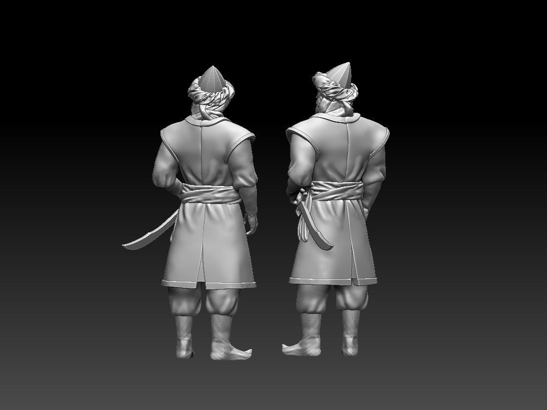 ARAB PEOPLE 3D print model_17