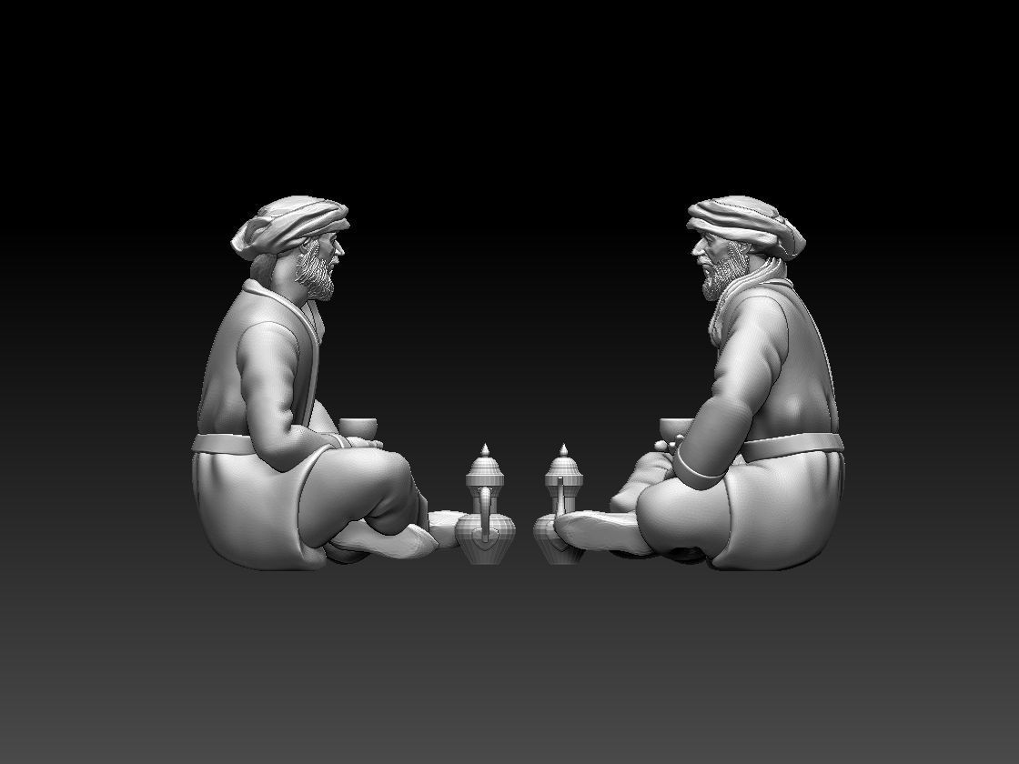 ARAB PEOPLE 3D print model_29