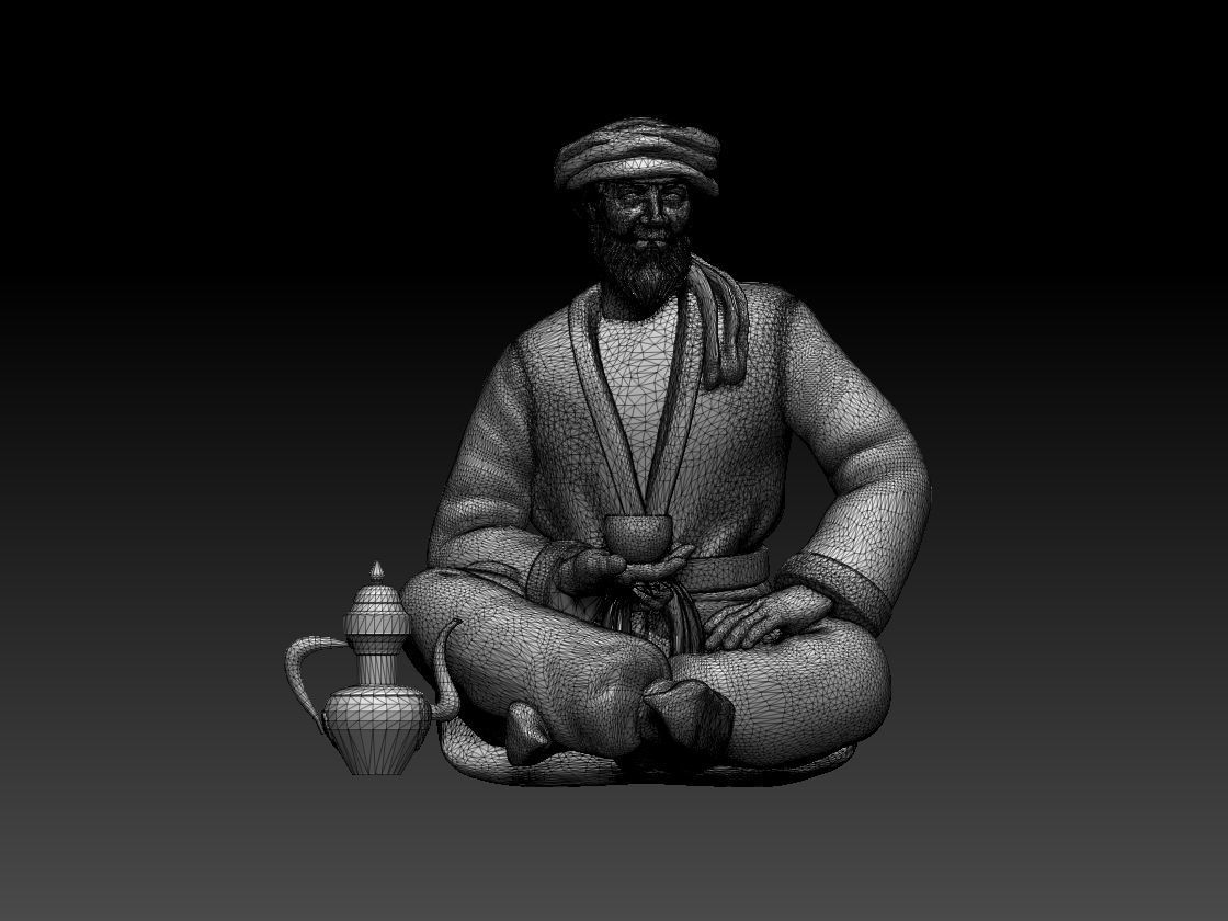 ARAB PEOPLE 3D print model_25