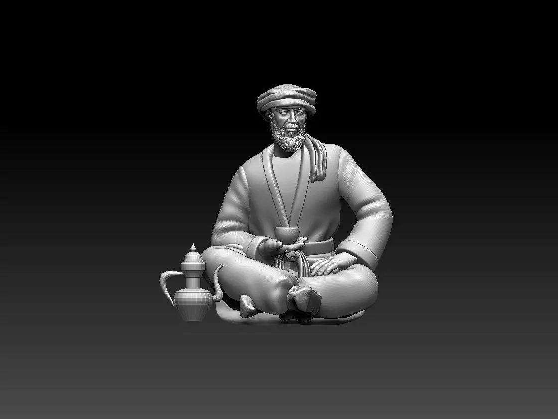 ARAB PEOPLE 3D print model_0