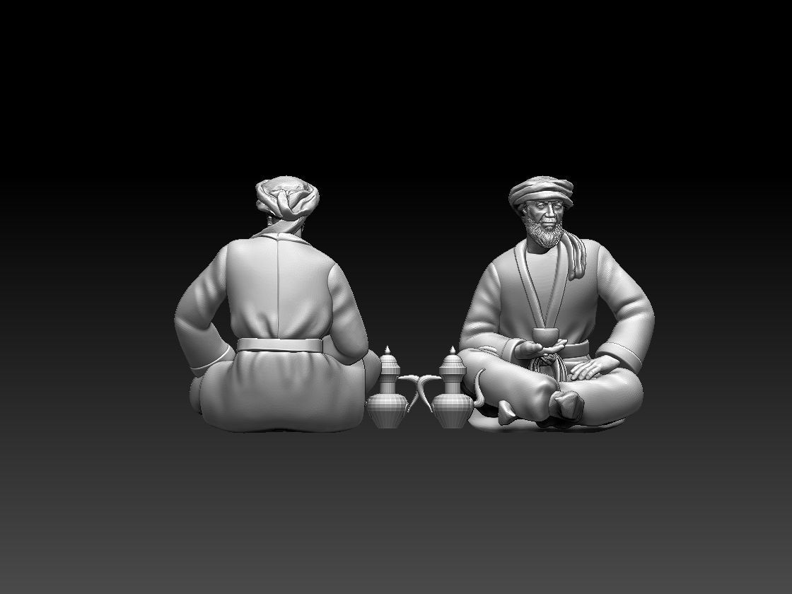 ARAB PEOPLE 3D print model_22