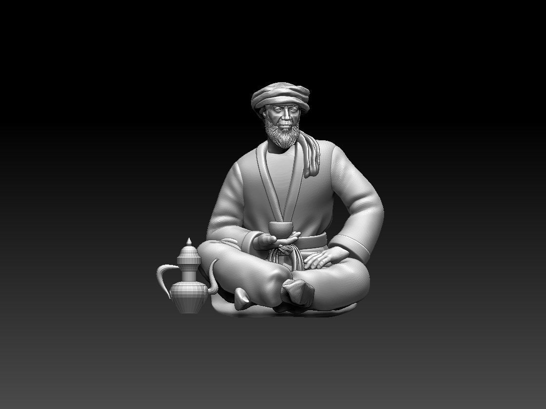 ARAB PEOPLE 3D print model_27