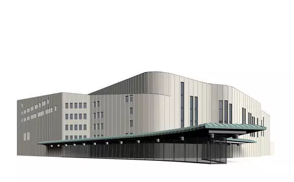 Aalto Theatre 3D model_0