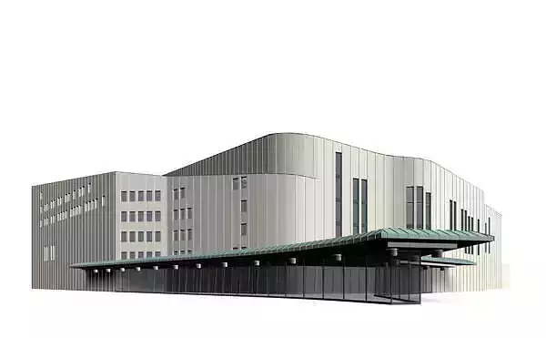 Aalto Theatre 3D model