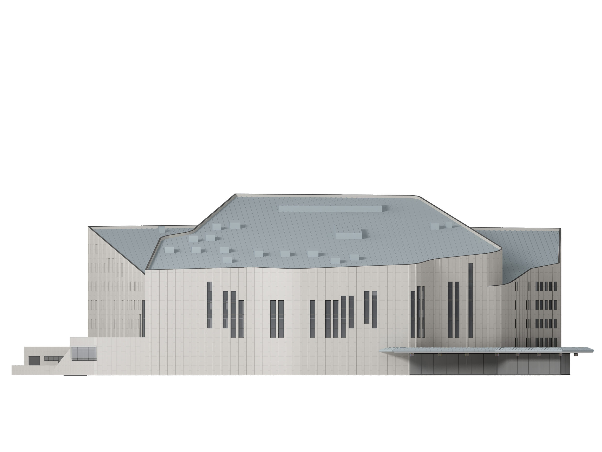 Aalto Theatre 3D model_5