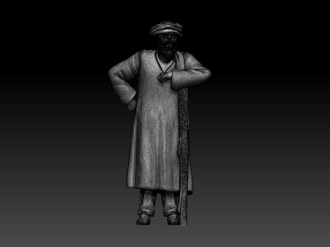 ARAB PEOPLE 3D print model_39