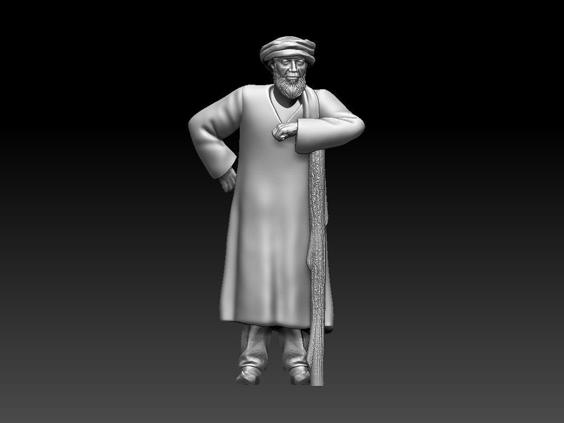 ARAB PEOPLE 3D print model_66