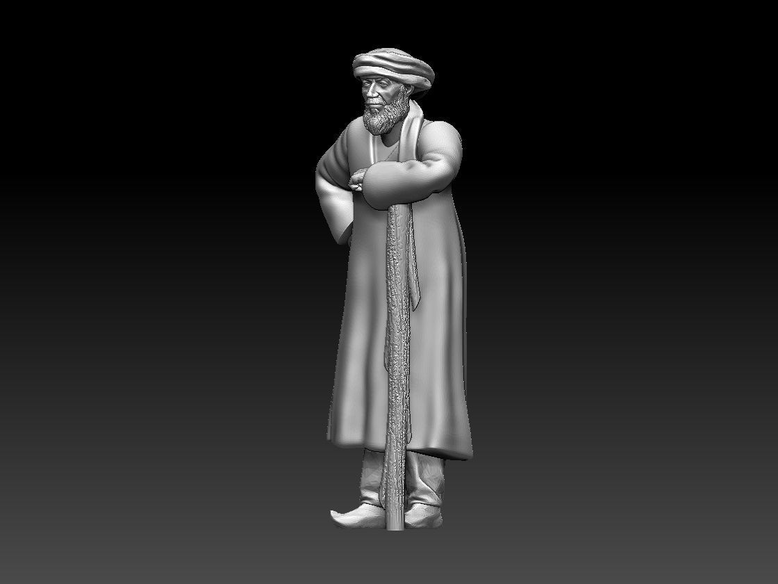 ARAB PEOPLE 3D print model_76