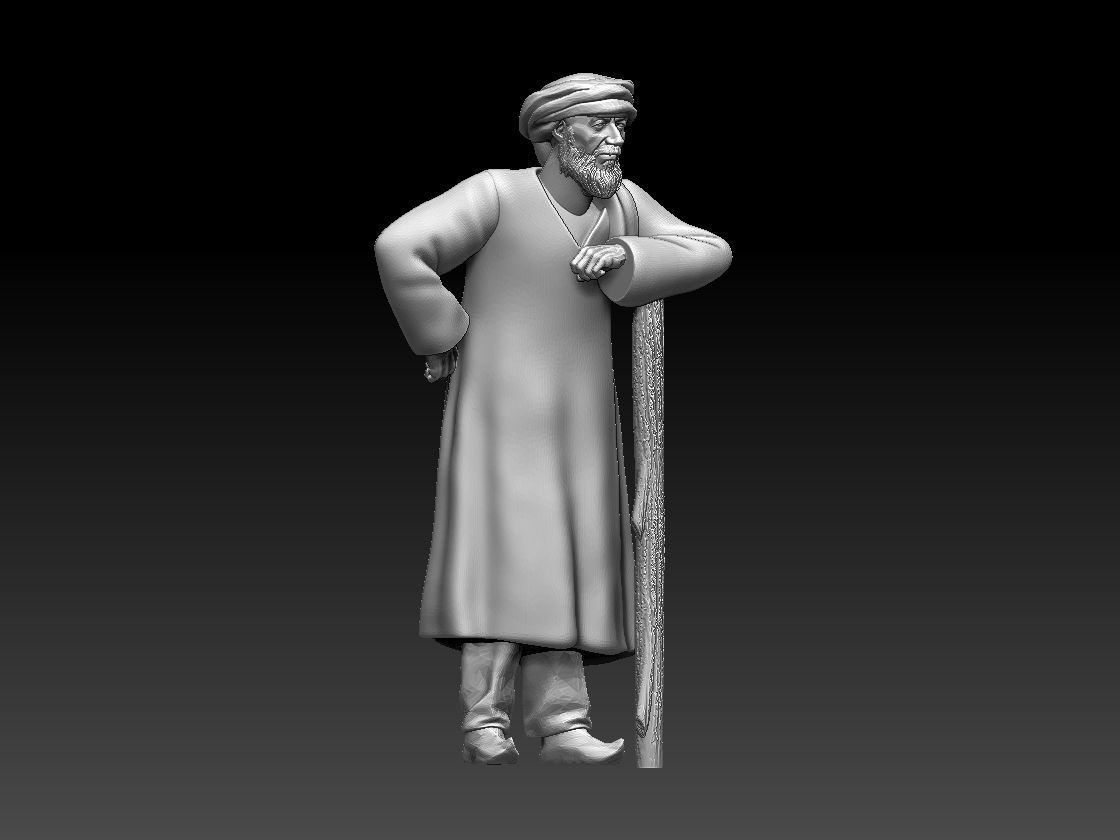 ARAB PEOPLE 3D print model_8