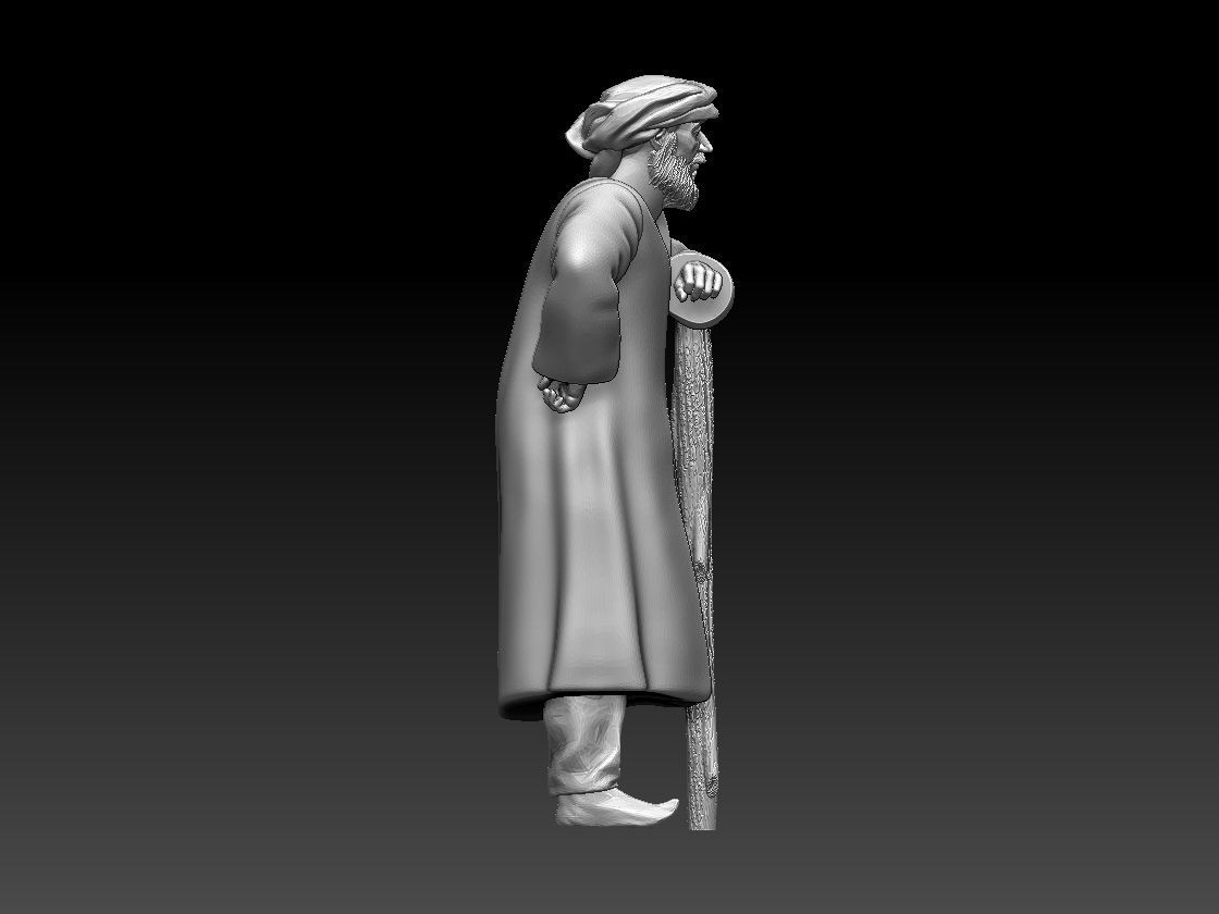 ARAB PEOPLE 3D print model_4