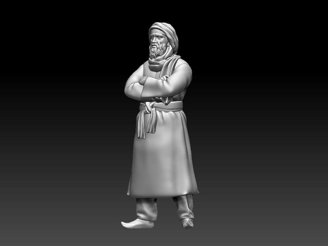 ARAB PEOPLE 3D print model_25