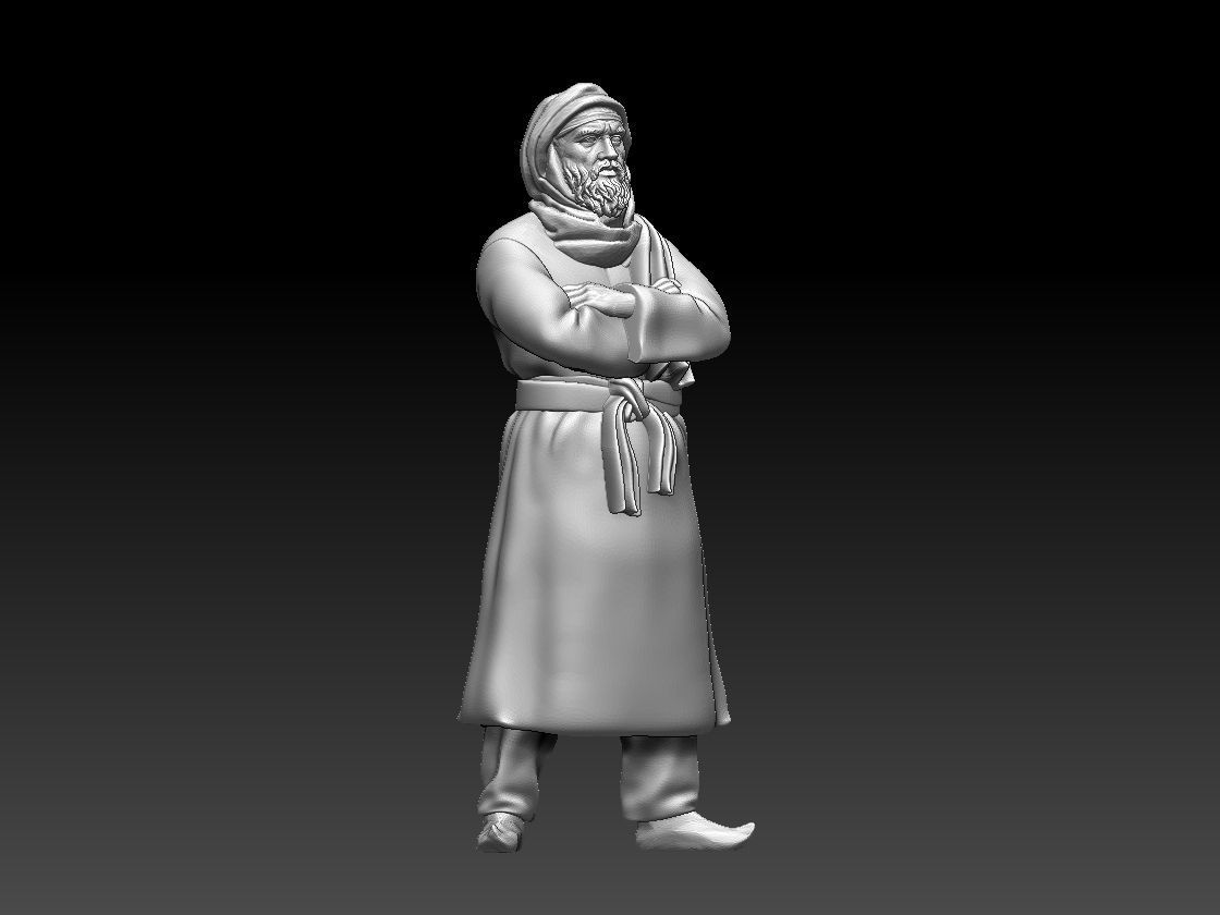 ARAB PEOPLE 3D print model_43