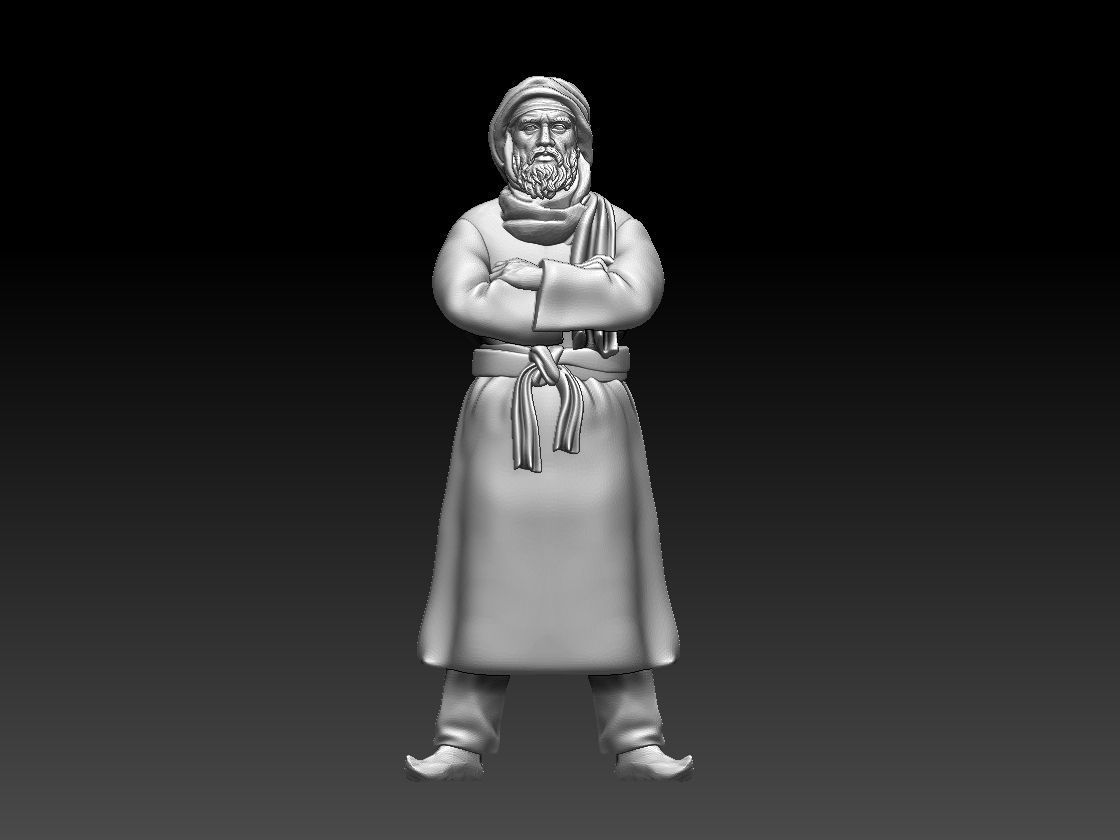 ARAB PEOPLE 3D print model_18
