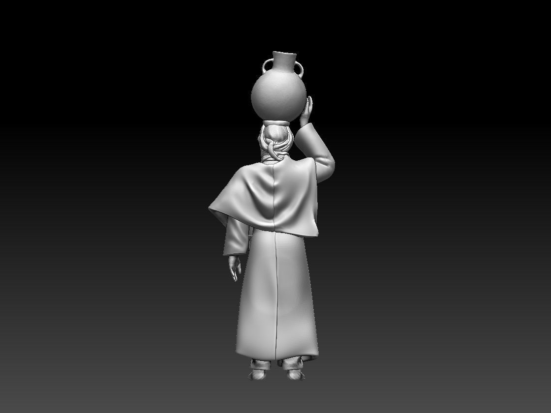 ARAB PEOPLE 3D print model_5