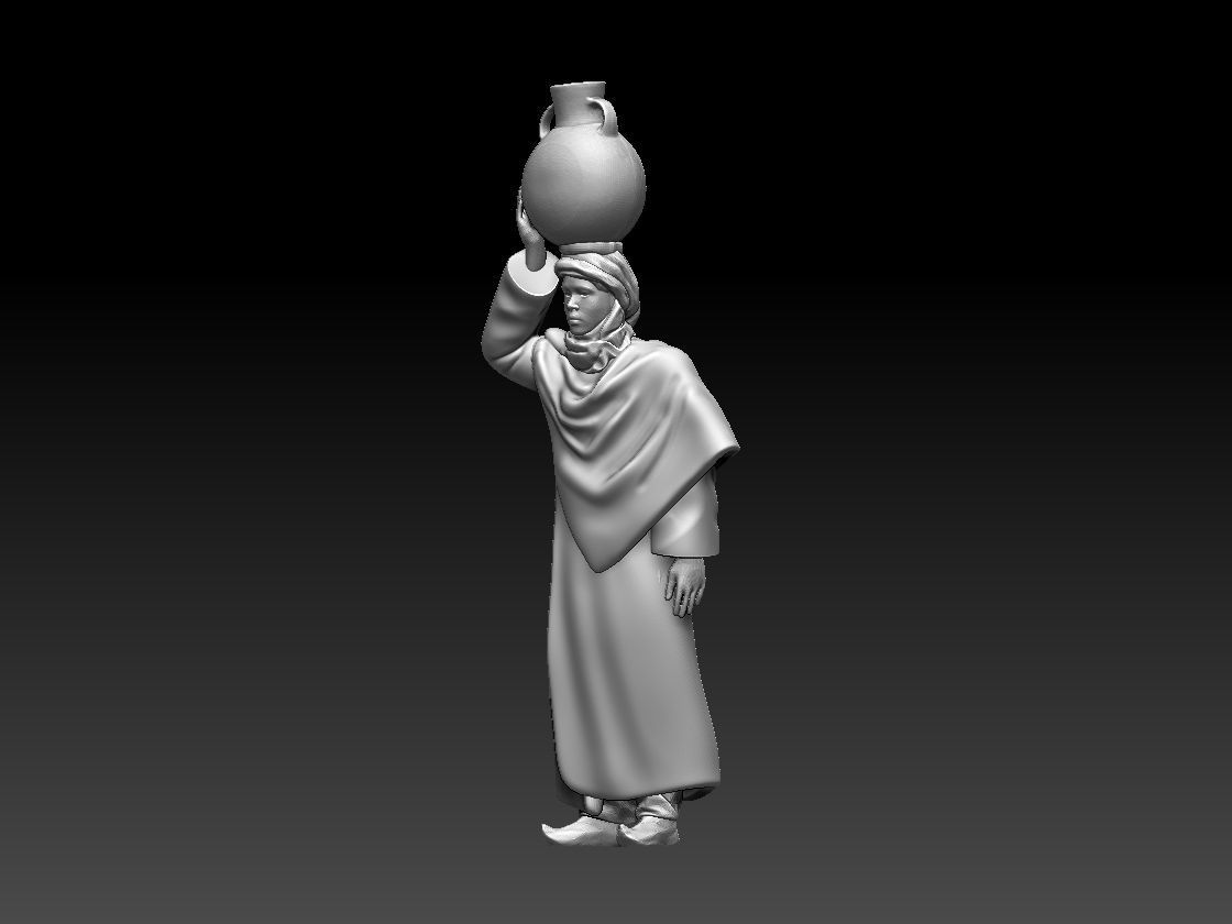 ARAB PEOPLE 3D print model_2