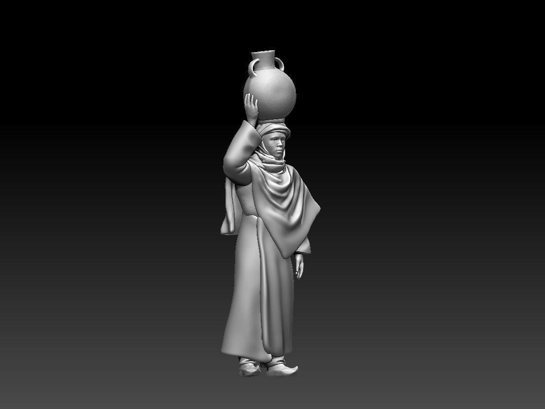 ARAB PEOPLE 3D print model_1