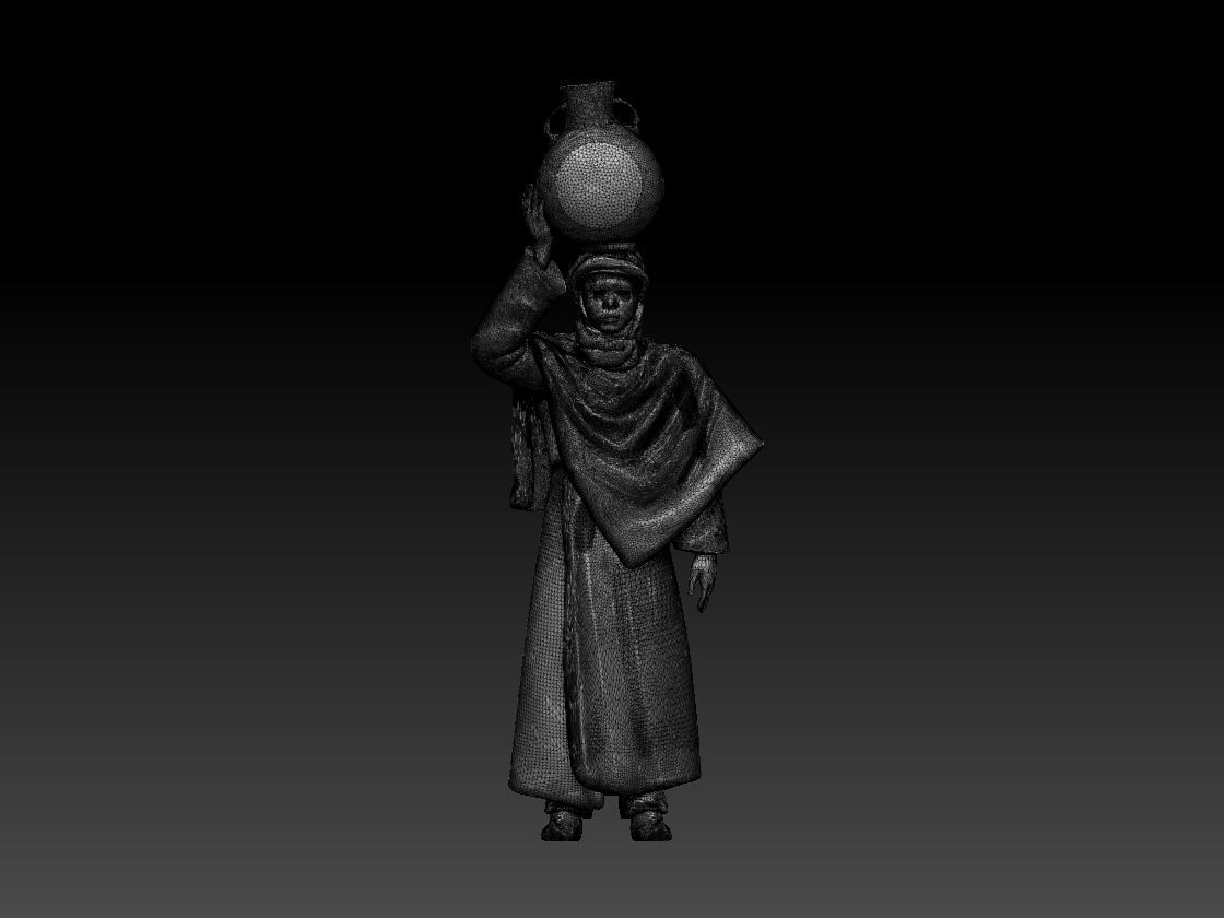 ARAB PEOPLE 3D print model_7