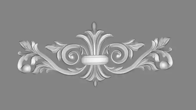 central pattern 3D model