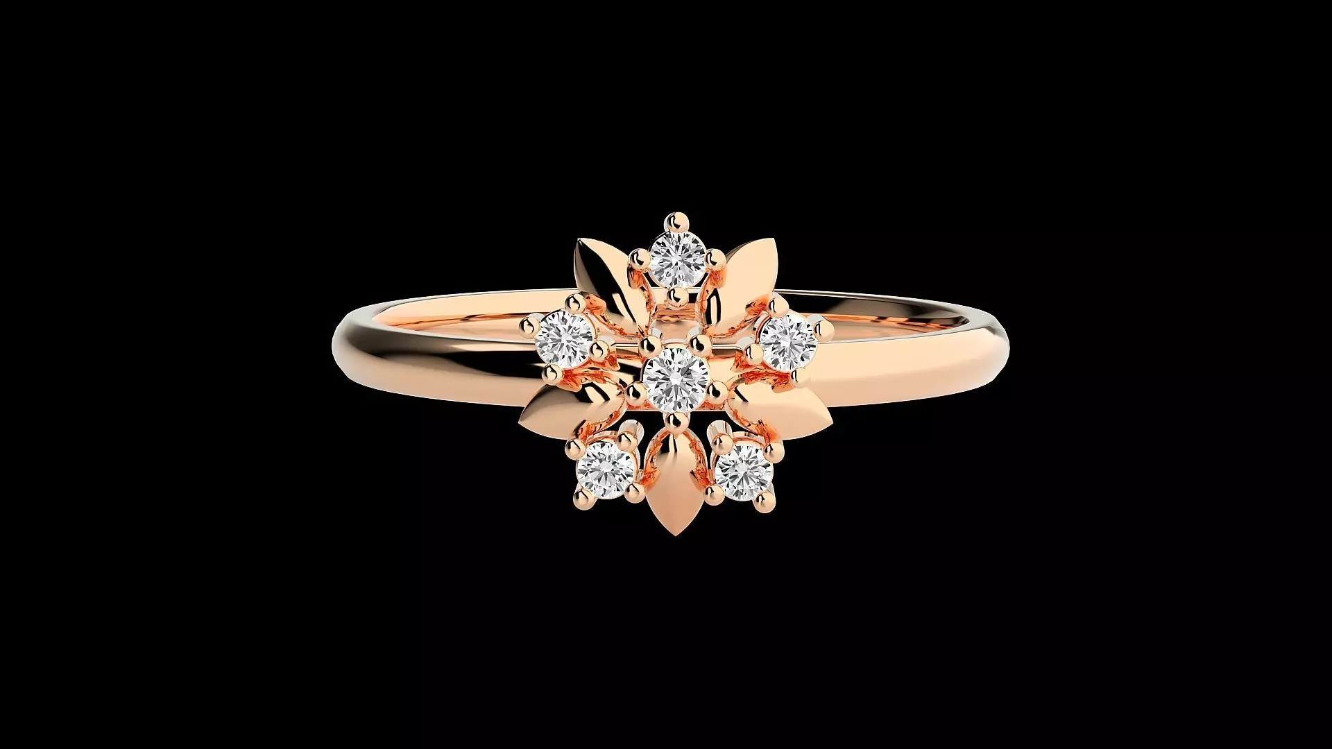 Ultra light wt minimalist Women Ring 3dm renders detail 3D print model_0