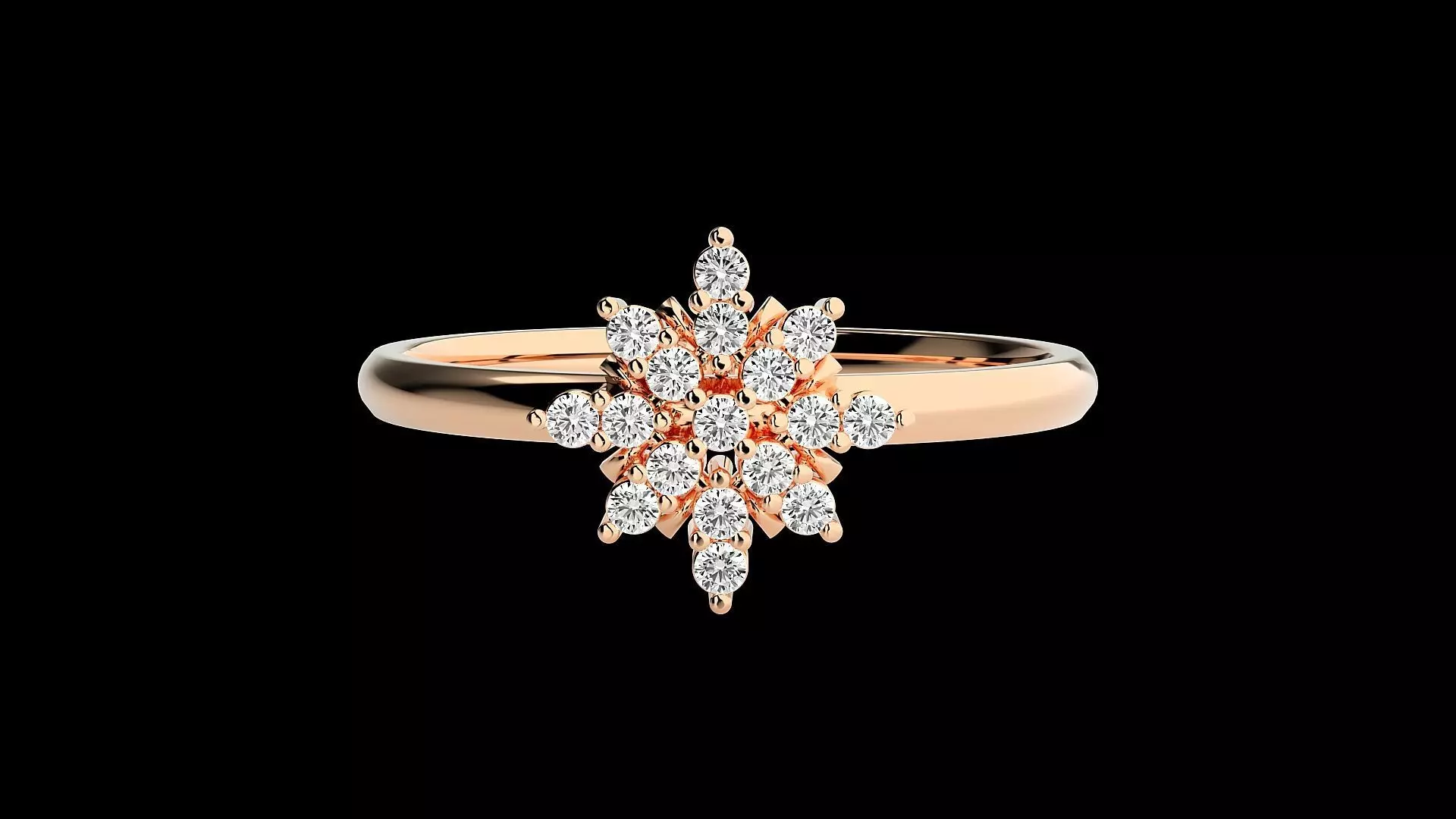 Ultra light wt minimalist Women Ring 3dm renders detail 3D print model_0