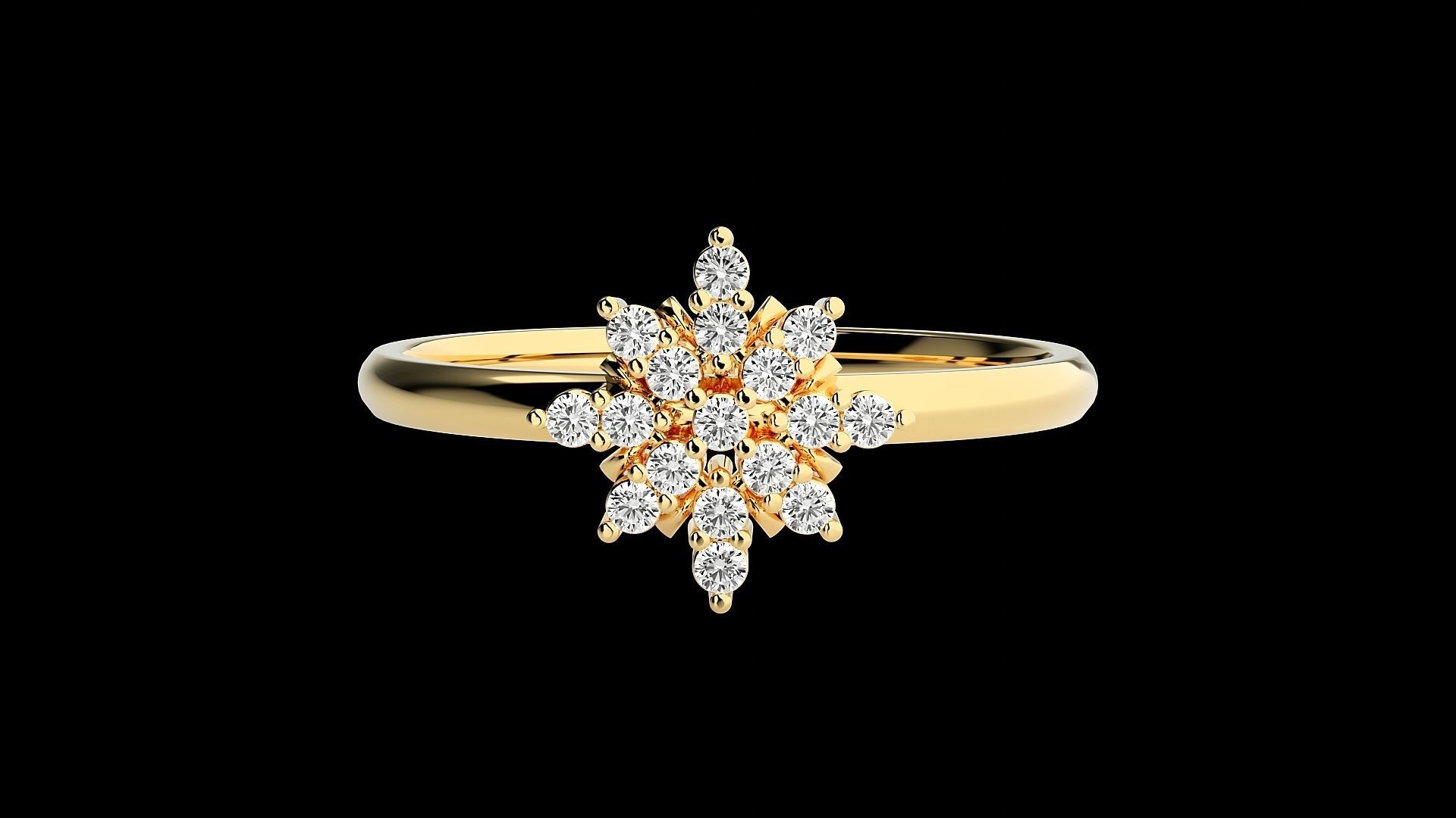 Ultra light wt minimalist Women Ring 3dm renders detail 3D print model_7