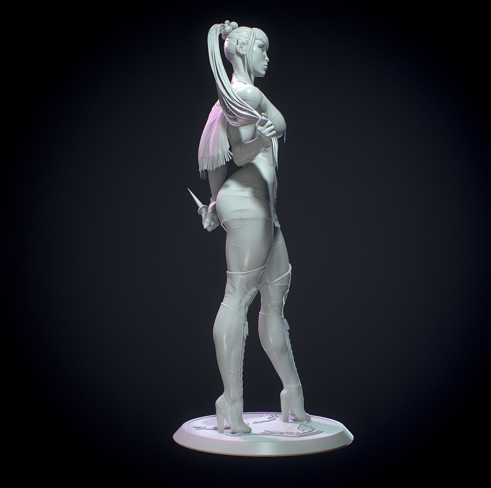 Punchline with NSFW 3D print model_14