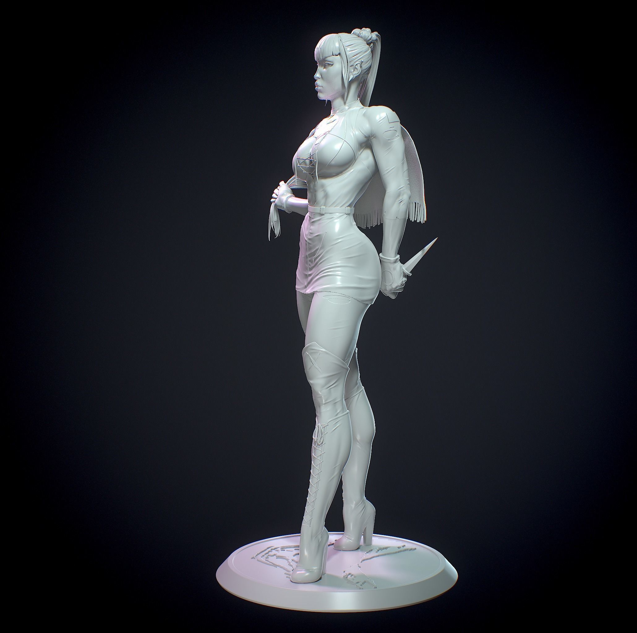 Punchline with NSFW 3D print model_19