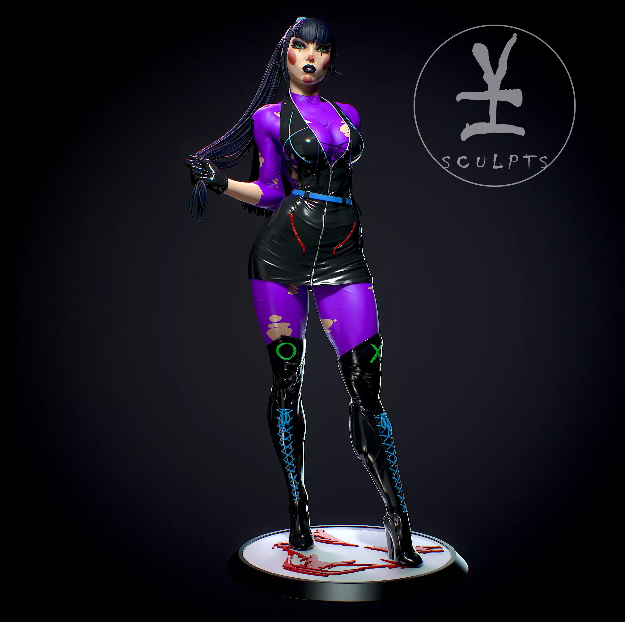 Punchline with NSFW 3D print model_0