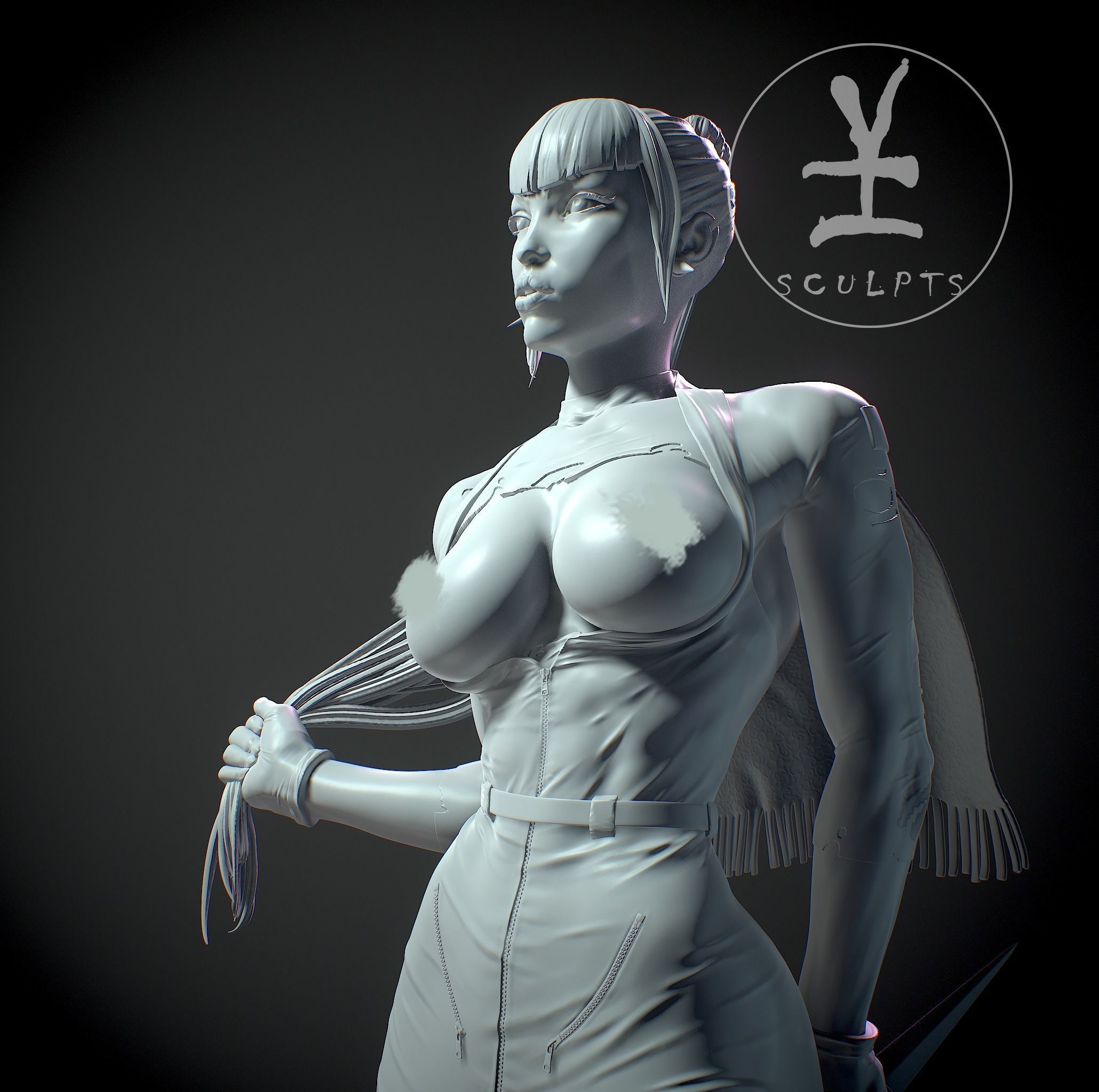 Punchline with NSFW 3D print model_24