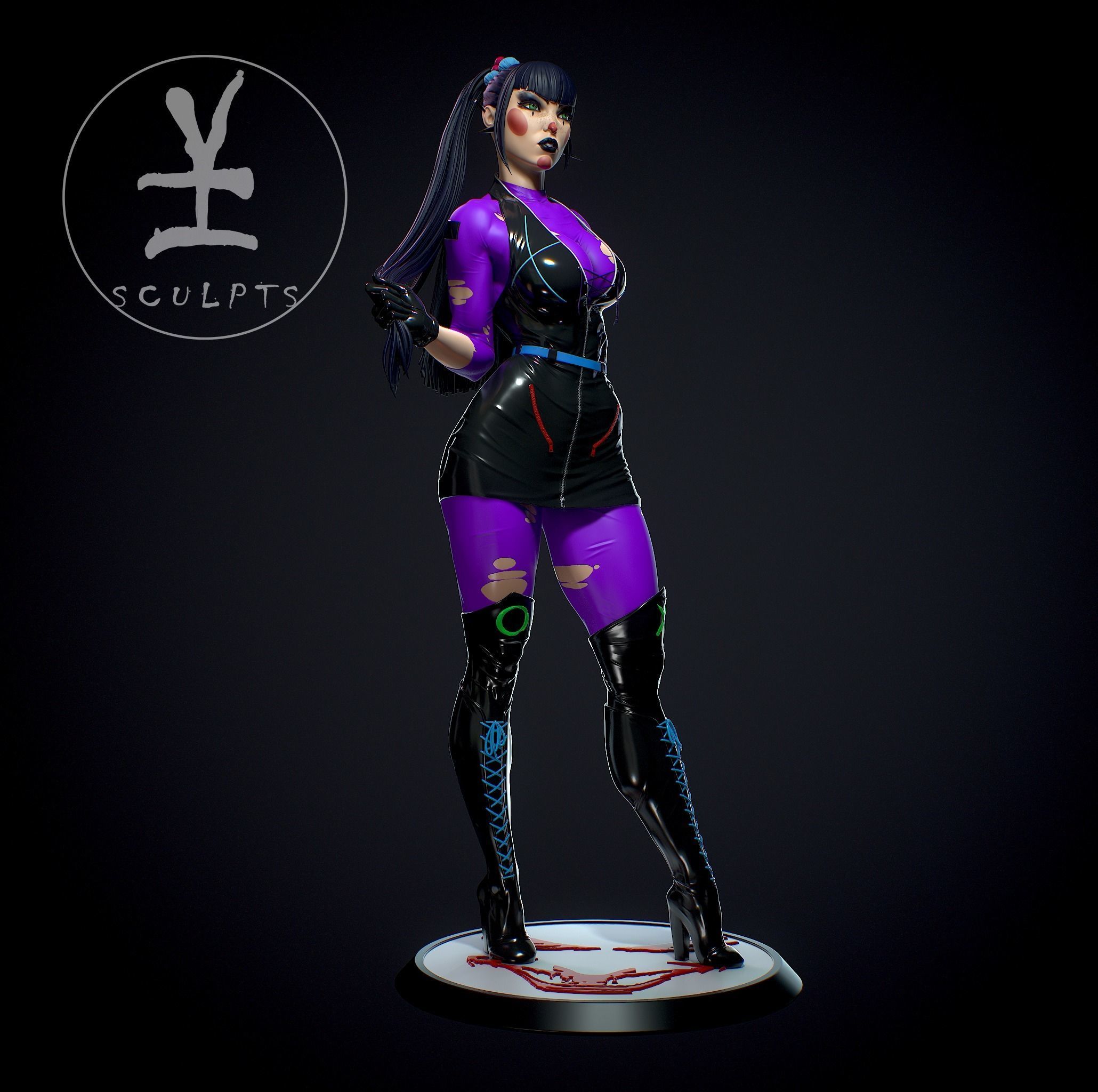 Punchline with NSFW 3D print model_1